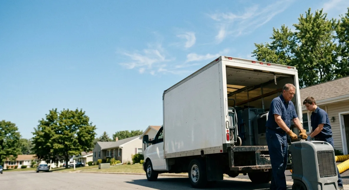 Water Damage Cleanup in Portage, WI near me